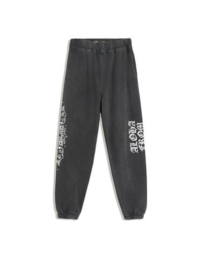 Мужские брюки-джоггеры ARIES X BERSHKA с эффектом стирки - BERSHKA