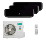 Мульти сплит-система Hisense на 3 комнаты (35+35+35 кв.м.) Black