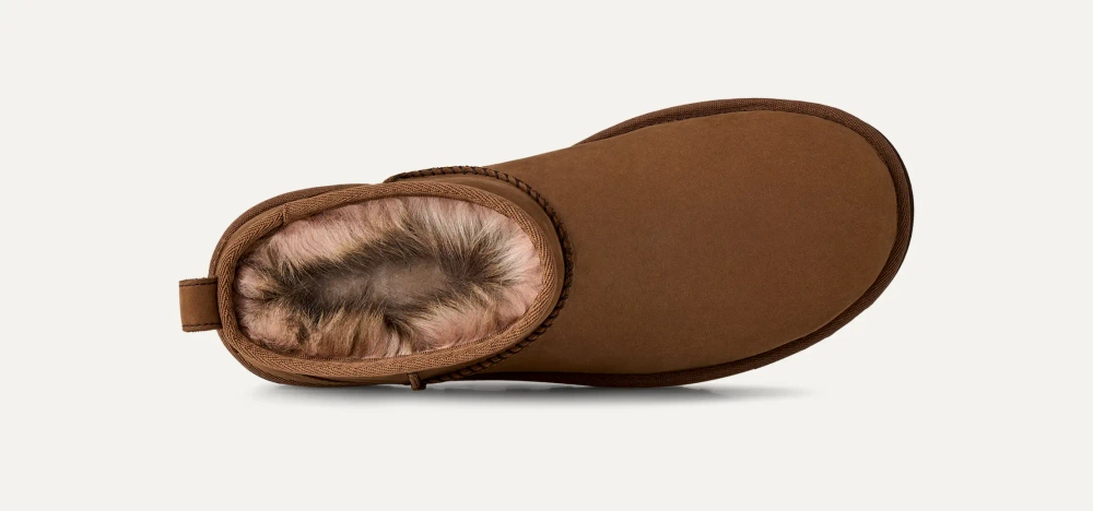 UGG Угги Classic Ultra Mini, темно-каштановый