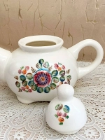Чайник заварочный Кофейная Роза фаянс