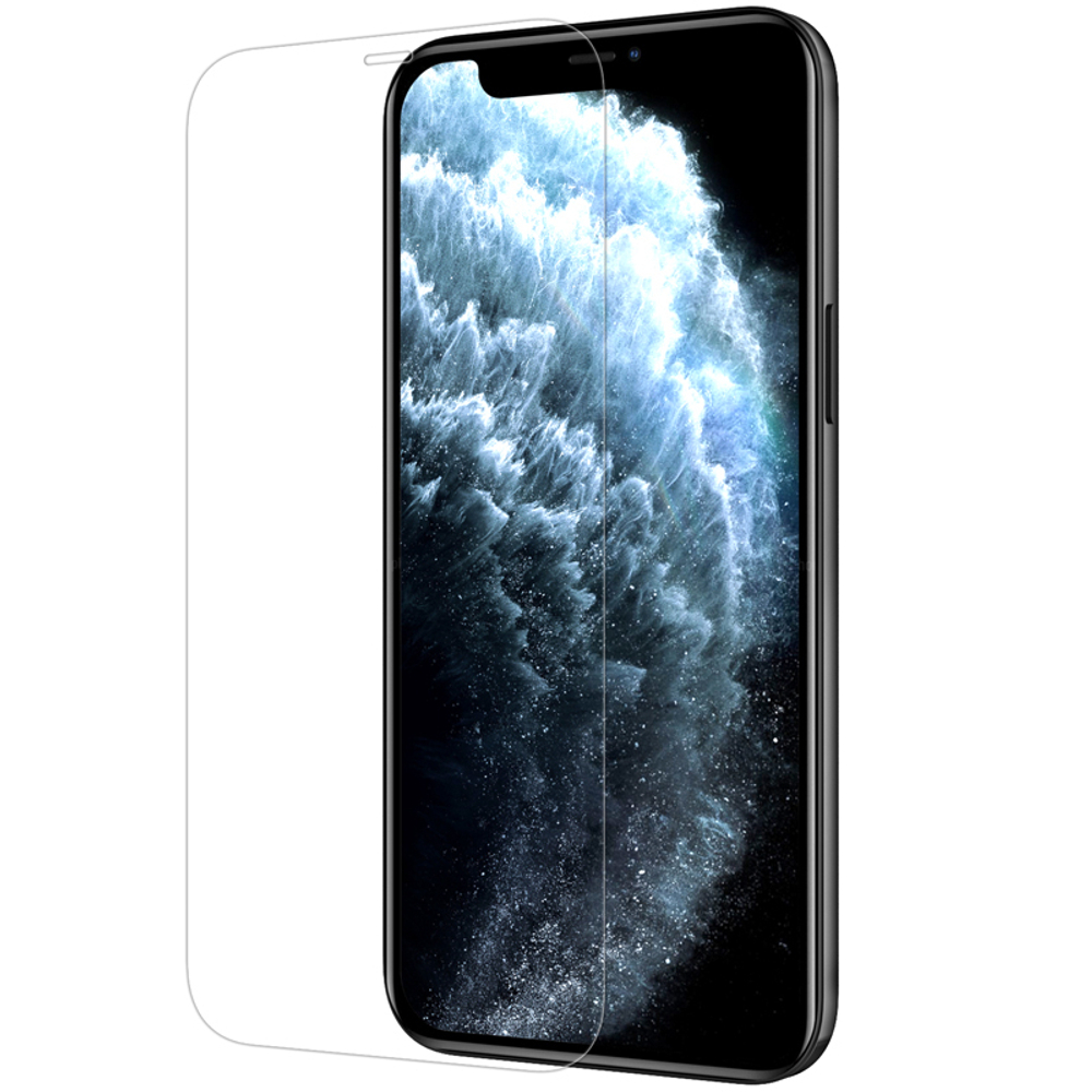 Защитное стекло с прозрачными рамками от Nillkin для iPhone 12 mini, серия H Anti-Explosion Glass Screen Protector