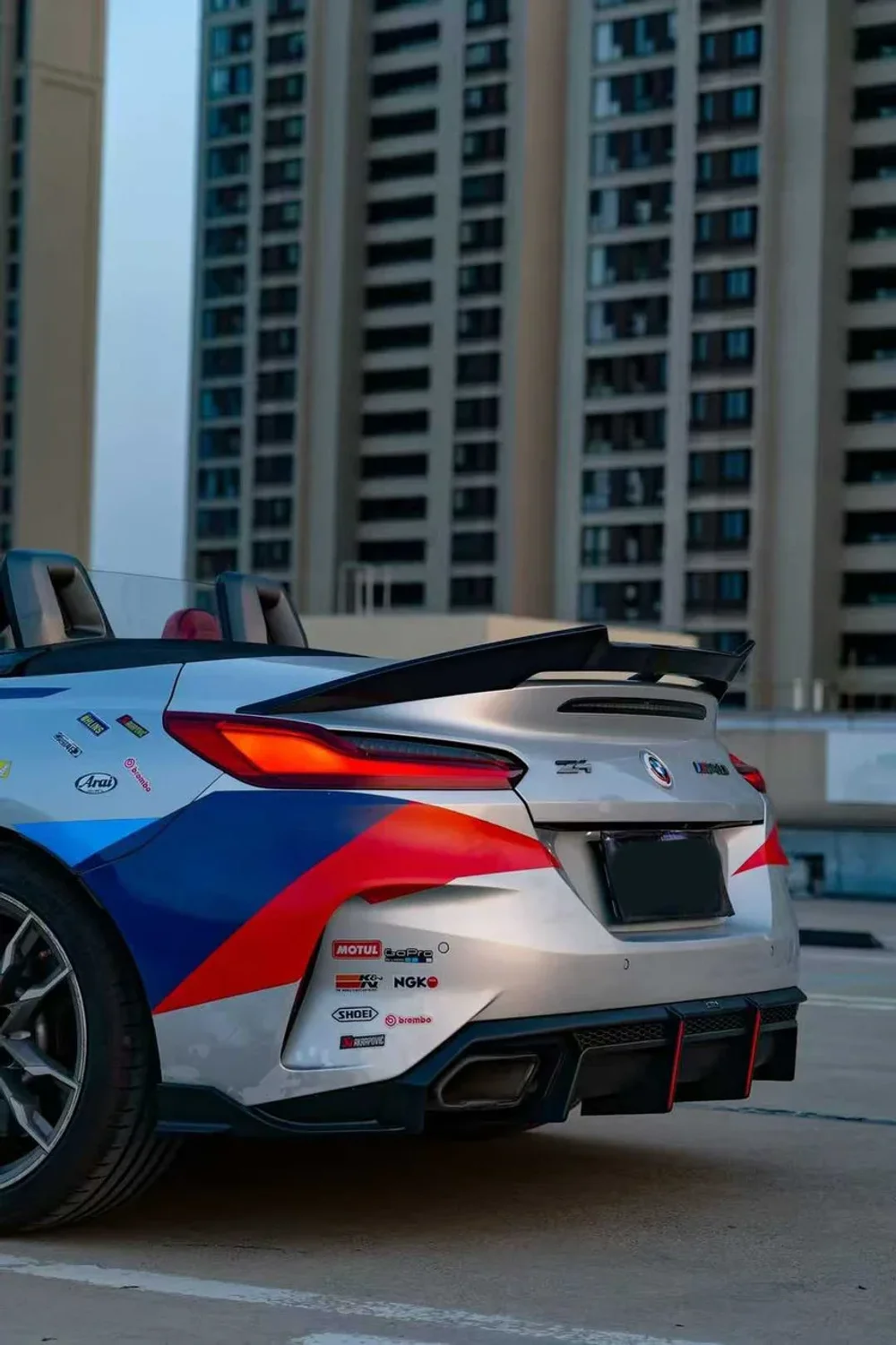 Обвес для BMW Z4 G29 2018-2027 БМВ диффузор и спойлер