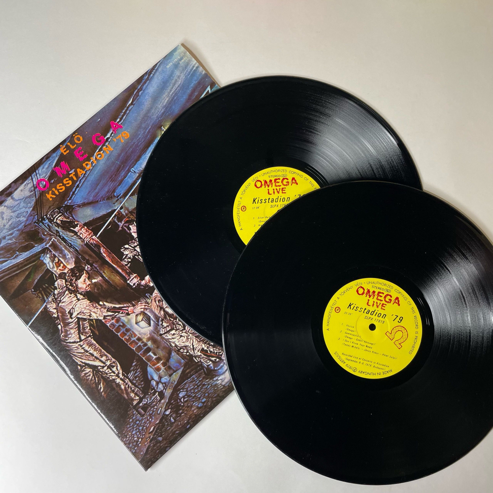 Винтажная виниловая пластинка LP Omega, ELO Omega Kisstadion 79 (Венгрия 1979)