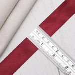 Лента атласная 1-сторонняя 25.0 мм / 22.86±1 метров, 029 бордовый, Globus