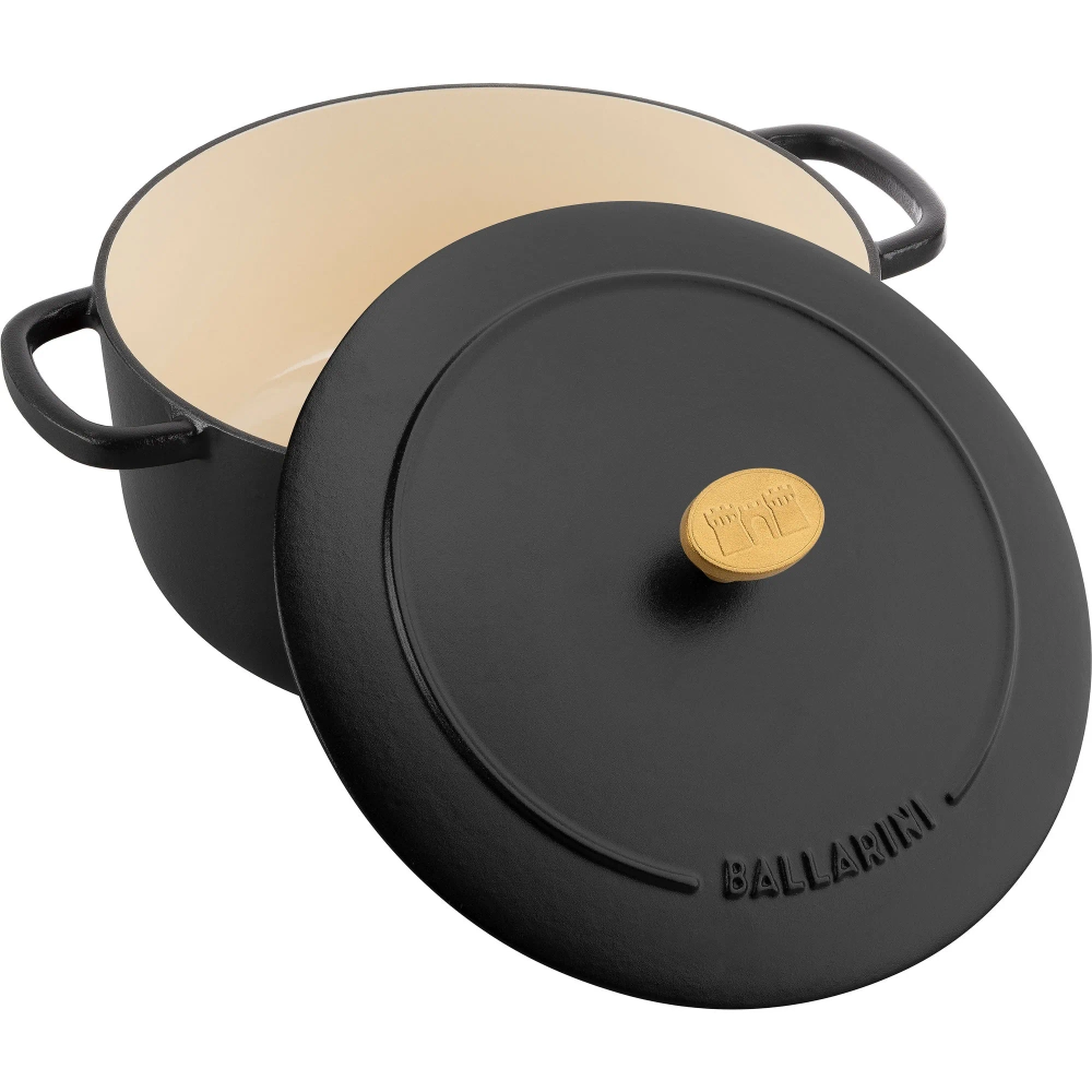 Ballarini Чугунный кастрюля Bellamonte 22 см 3 л черный круглый EAN 4062297005218