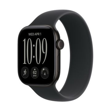 Смарт-часы Apple Watch Series 12 GPS 42mm Black Aluminium, Black Solo Loop