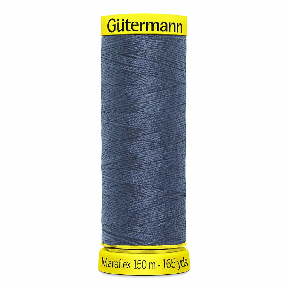 Нитки для трикотажа Gutermann Maraflex 120 (150 метров), 5 кат. | 112 серо-синий джинс