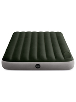 Мaтрас нaдувной Intex 64109 Prestige Downy 152х203х25 см / Крoвать нaдувная Интeкс двухспальная велюровая для дома и туризма