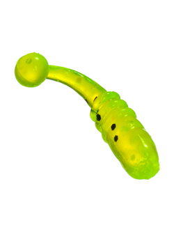 Приманка ZUB-KLOP 19мм(0,7")-20шт, (цвет 310) желтый с блестками