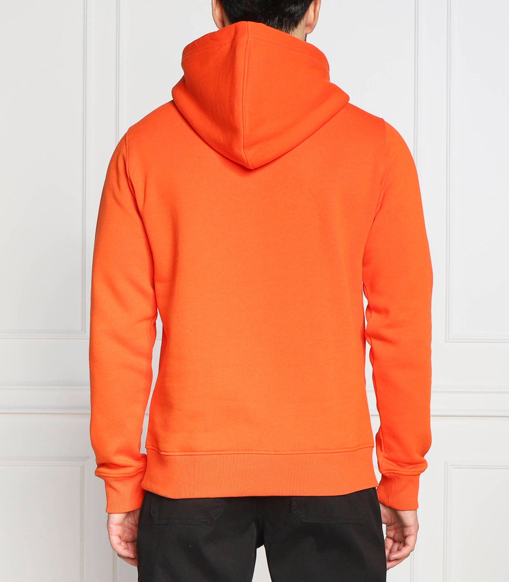 Худи seasonal blocked logo hoodie CALVIN KLEIN JEANS - оранжевый(J30J321904)