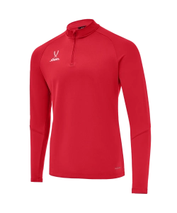 Джемпер тренировочный JÖGEL PREMIER PerFormDRY Training 1/4 Zip Fleece Top, красный