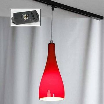 Трековый однофазный светильник LSF-1156-01-TAB красный Rimini Lussole