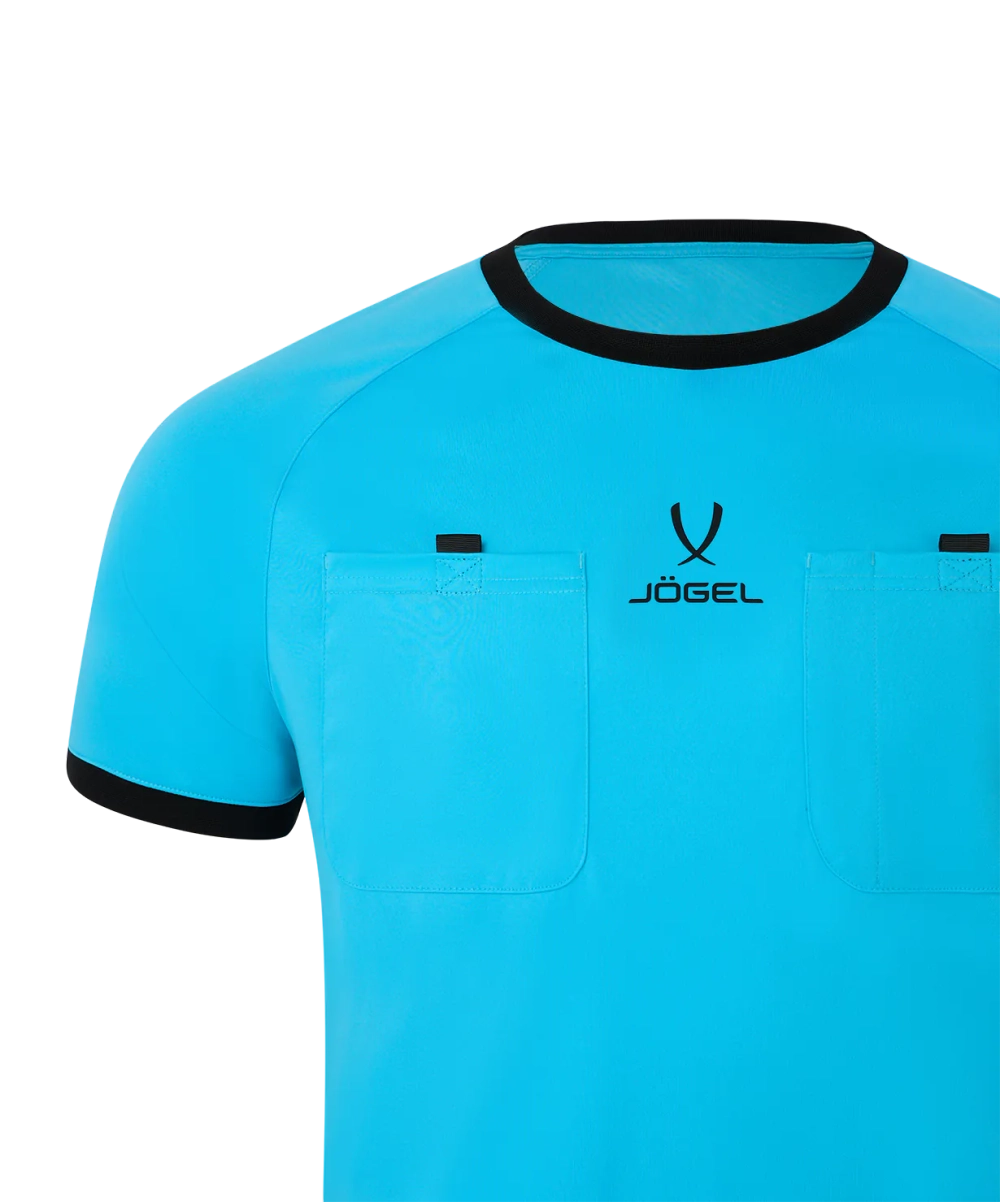 Футболка судейская Referee tee, голубой