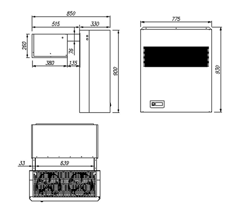 Морозильный моноблок Полюс MLS 220 (MН216)