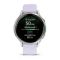 Garmin Venu 4 41 мм серебристые смарт-часы с силиконовым барвинковым ремешком