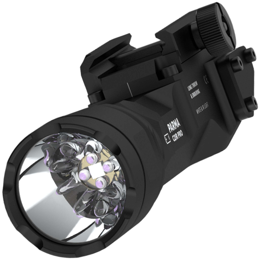 Фонарь светодиодный тактический подствольный Armytek Parma C2IR Pro, с белым 1250 лм и инфракрасным