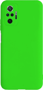 Мягкий Soft Touch чехол из силикона для XIAOMI REDMI NOTE 10 PRO / 10 PRO MAX с бархатной подкладкой