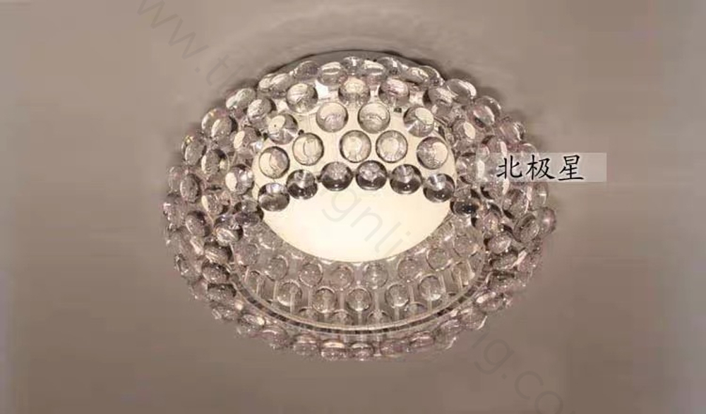 Ceiling design lamp CABOCHE piccola by Foscarini (Clear)