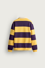 ПОЛО В ПОЛОСКУ ИЗ ПИКЕ RELAXED FIT — ZARA