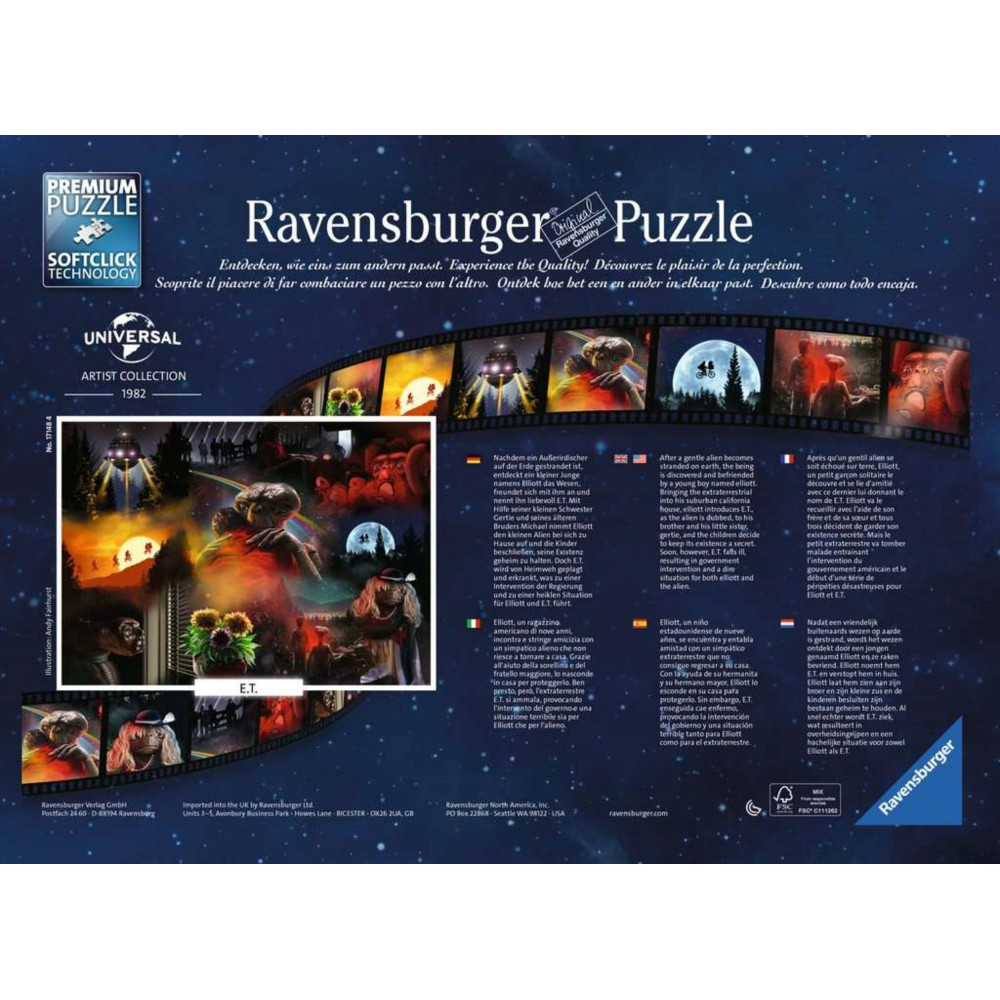 Пазл Ravensburger Universal E 171484.T. 1000 элементов 171484 — фото 2