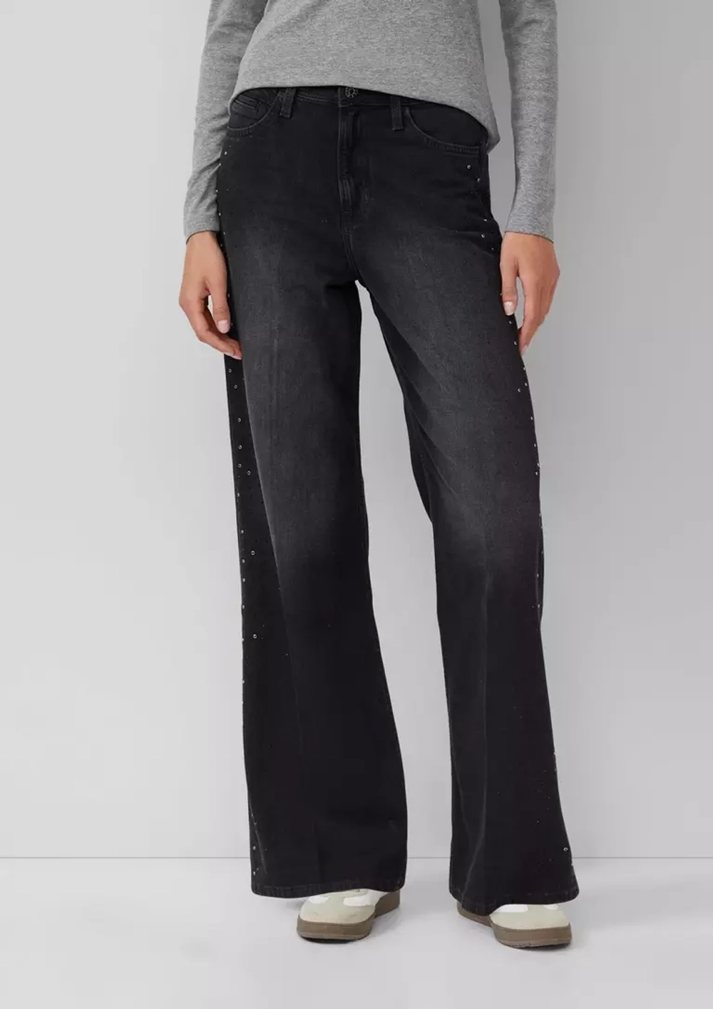 Джинсы Regular Fit / High Rise / Wide Leg / s.Oliver