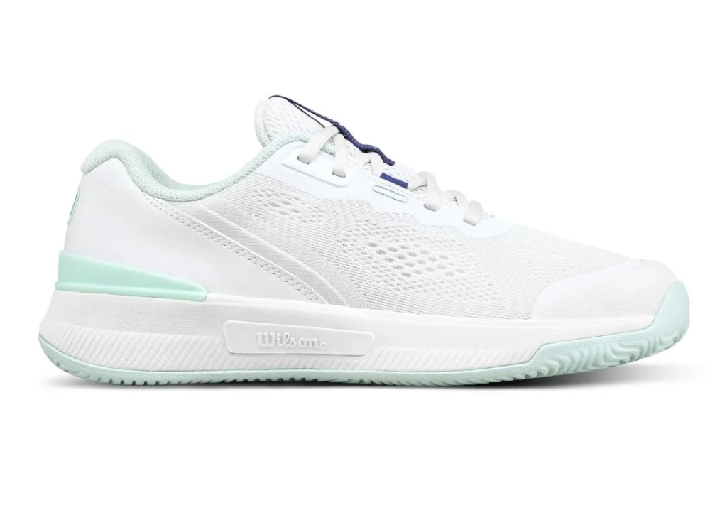 Женские теннисные кроссовки Wilson Intrigue Pro - white/bay/skipper blue
