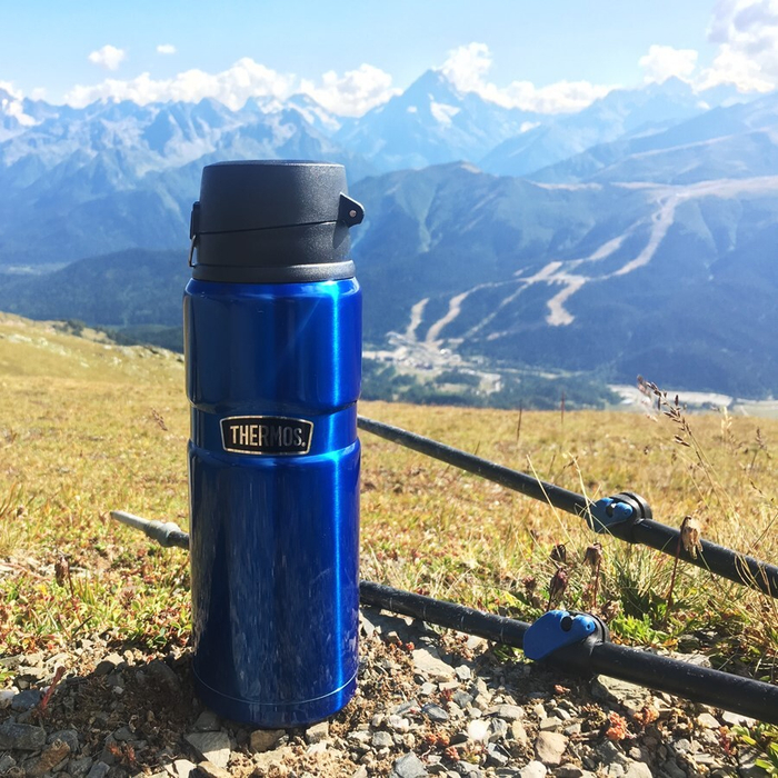 Термос для напитков THERMOS KING SK-4000 0.71L, синий