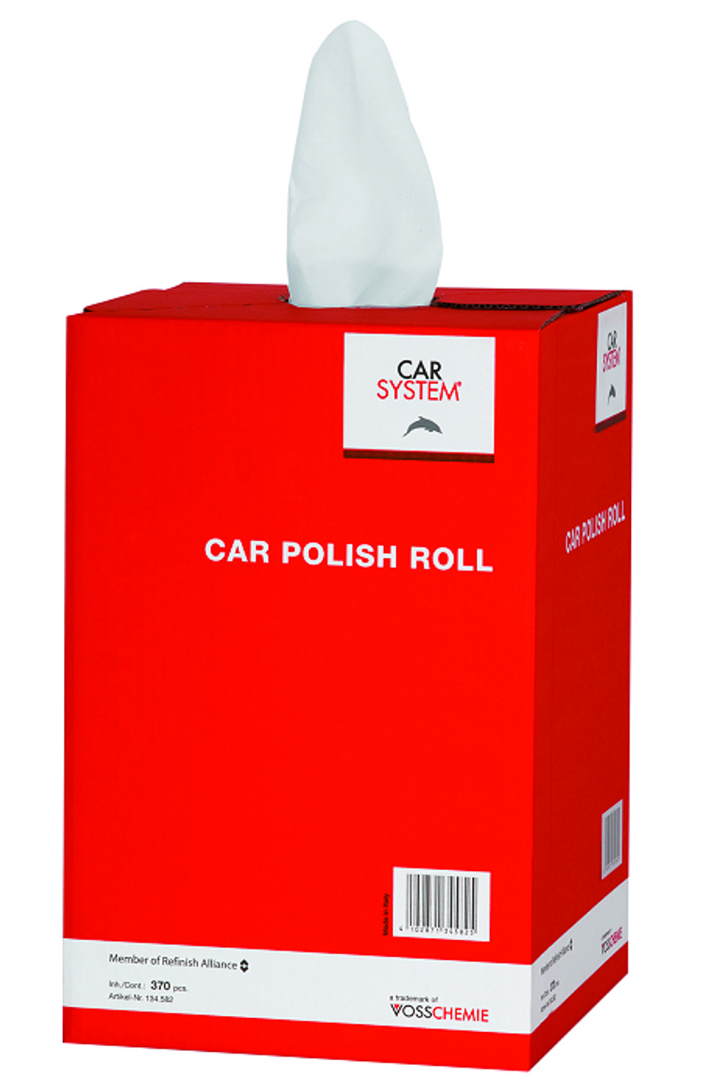 Car System Салфетка полиров. белая Car Polish Roll  134582