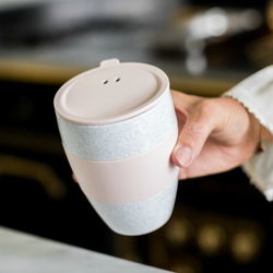 Термокружка 400мл Koziol AROMA TO GO 2.0 Organic синяя