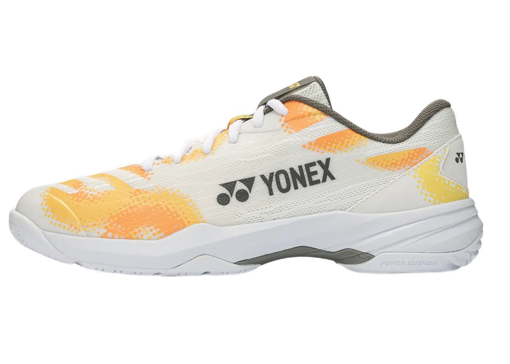 Мужские ботинки для бадминтона/сквоша Yonex Power Cushion Cascade Accel 2 - white/orange