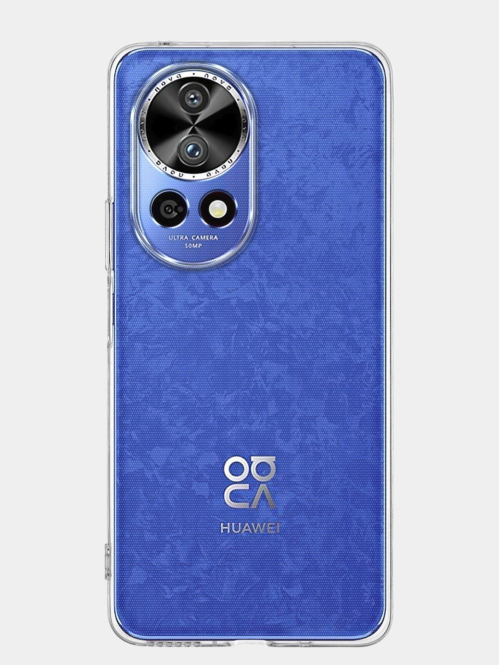 Чехол BROSCORP для Huawei Nova 12 Pro (арт.HW-N12PRO-TPU-01-TRANSPARENT )