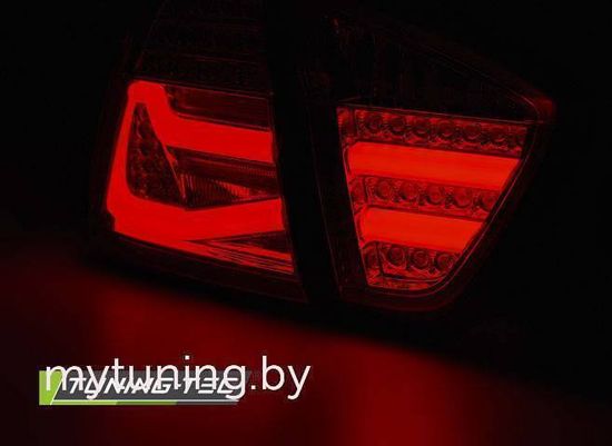 Задние фонари для BMW 3 E90 (05-08) LED Red Crystal