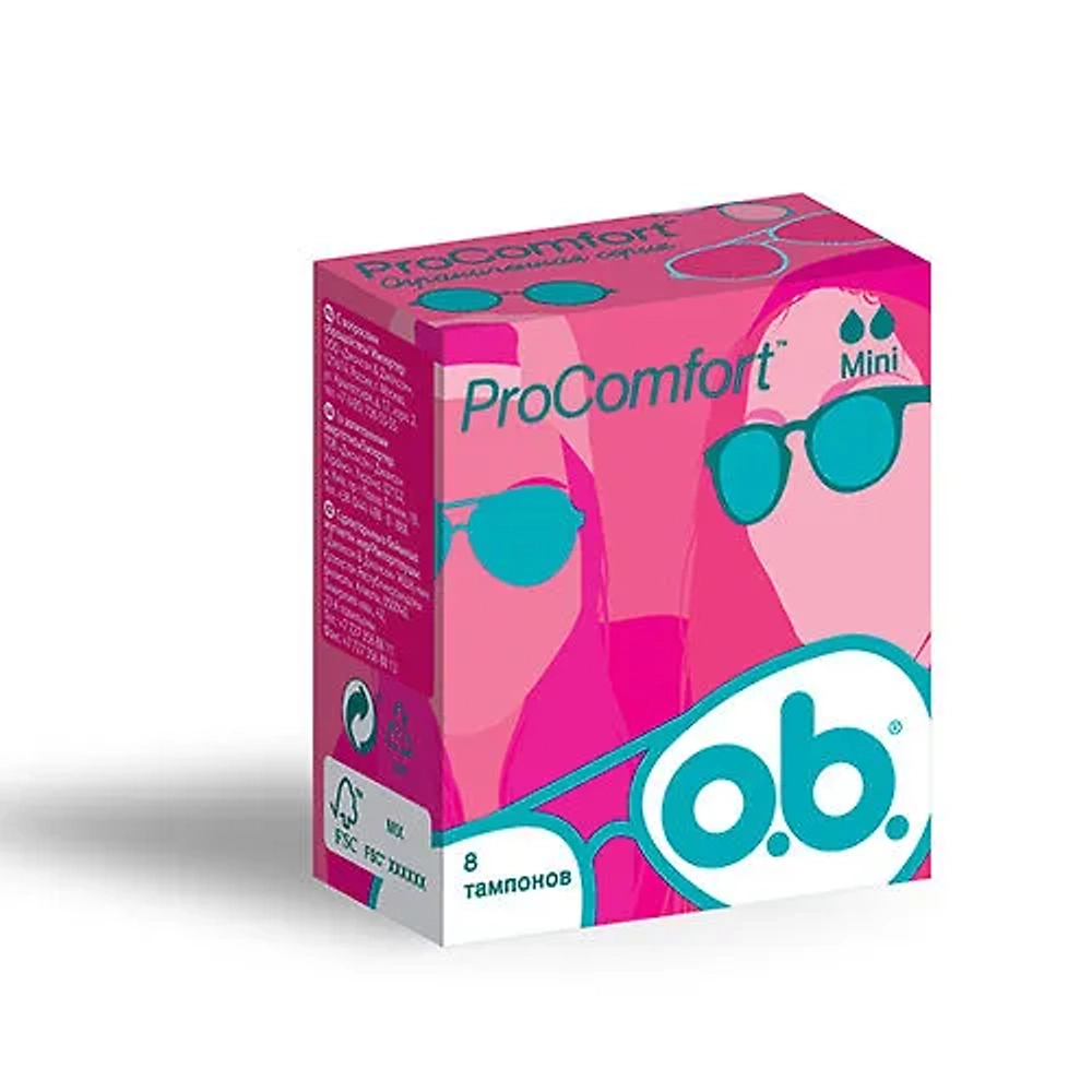 O.b. тампоны ProComfort 8 штук Нормал