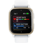 Умные часы Garmin Venu Sq 2 Cream Gold Aluminium Bezel with White Band 010-02701-11
