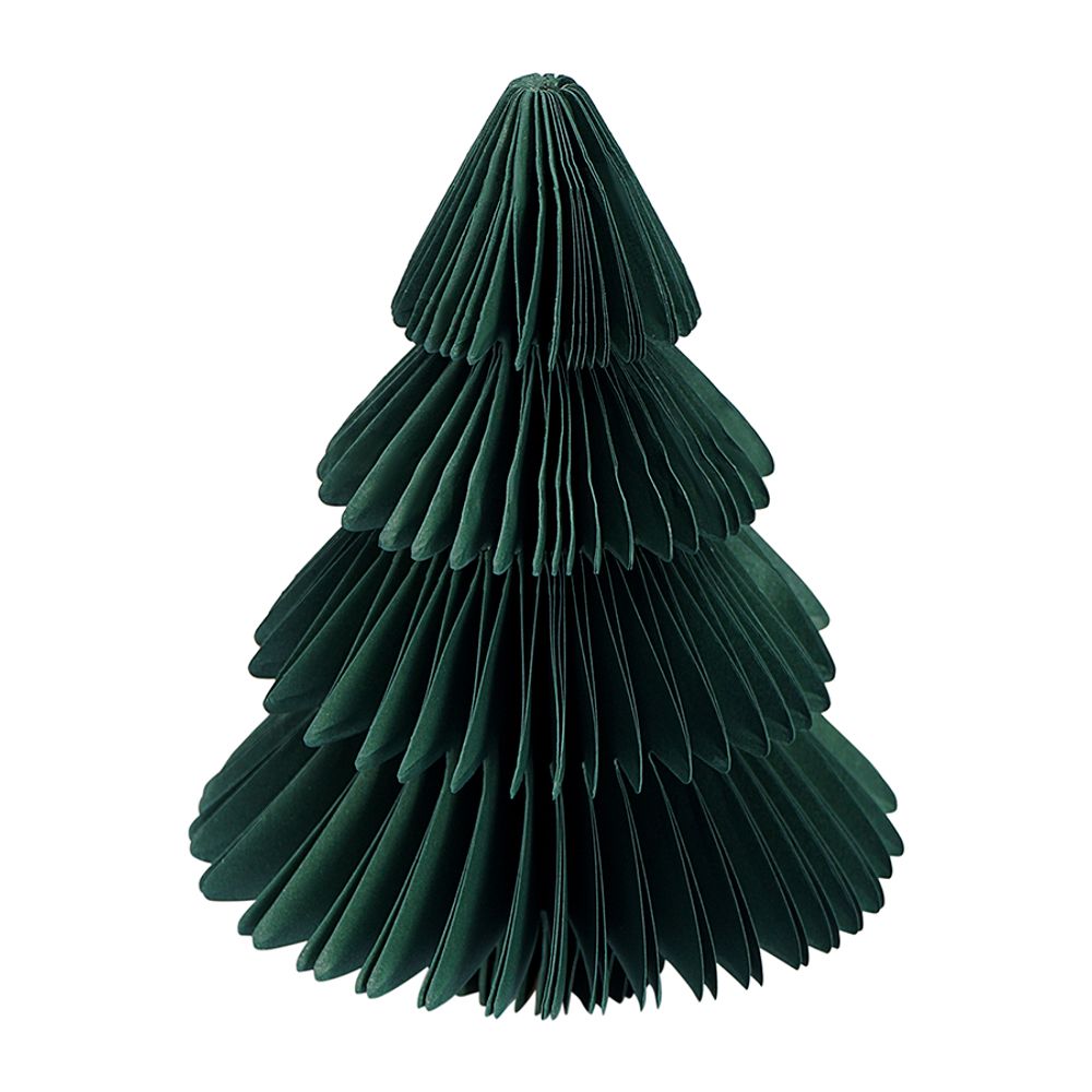 Декор новогодний Honeycomb tree зеленого цвета из коллекции New Year Essential, 18 см