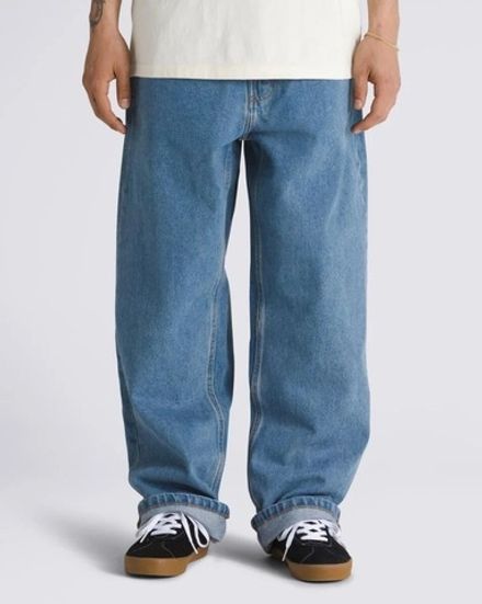 Купить Джинсы Vans CHECK-5 BAGGY DENIM PAN STONEWASH/BLUE