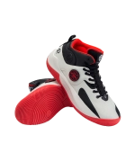 Кроссовки баскетбольные Launch MID, White/black/red