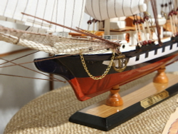 Модель парусника ''Belem''