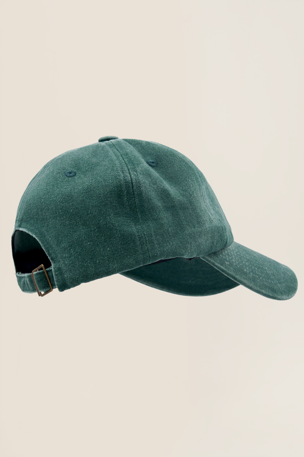 Кепка KUL'TURA "Logo K" Garment Dyed Зеленый