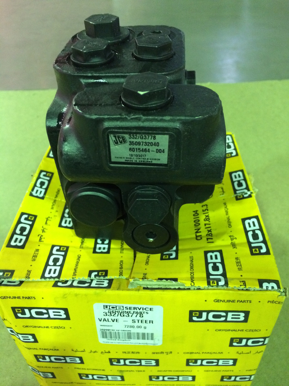 Клапан приоритета | 332/G3778 | JCB
