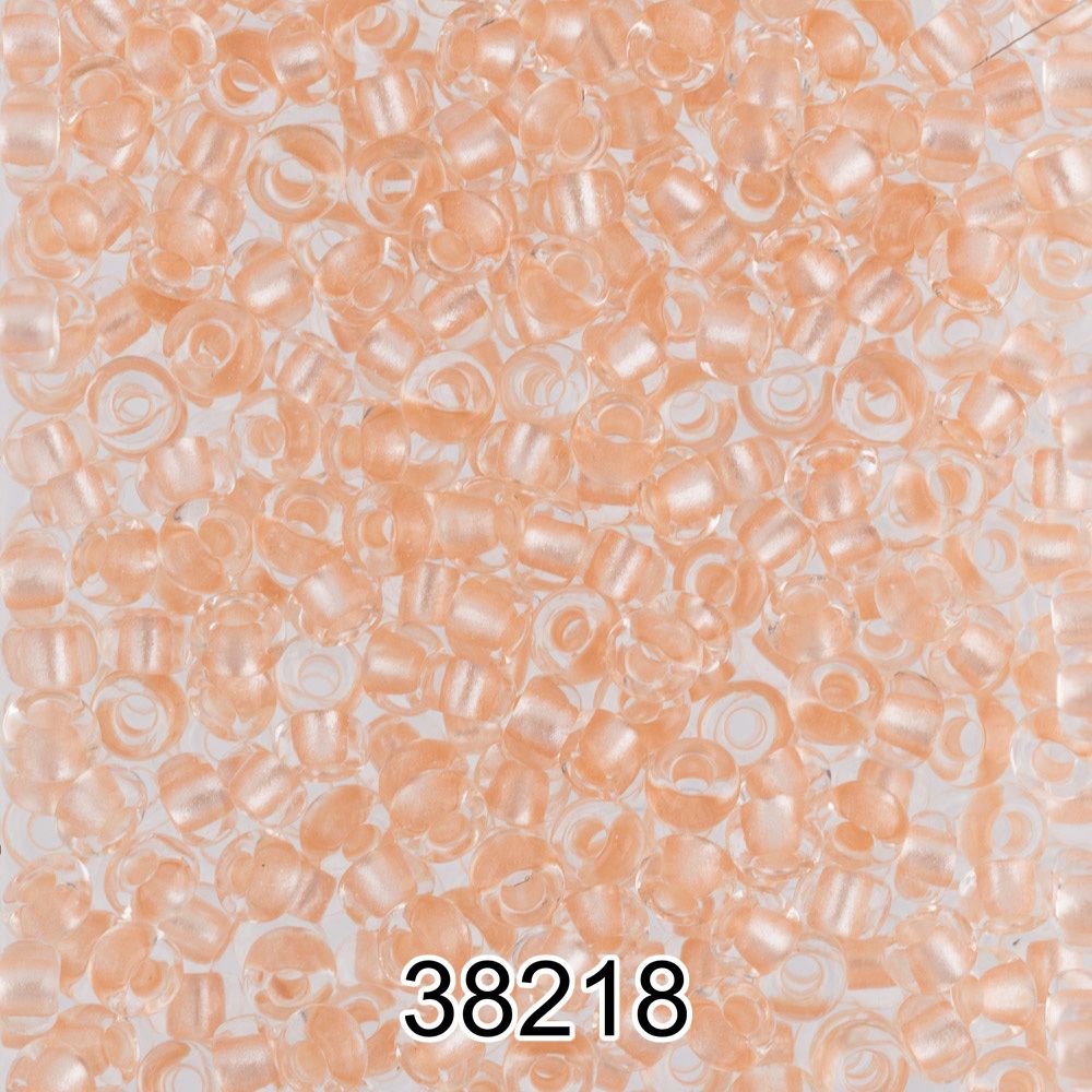 Бисер Preciosa 10/0 (2.3 мм), 500 г, 38218 (Ф360) прозрачный