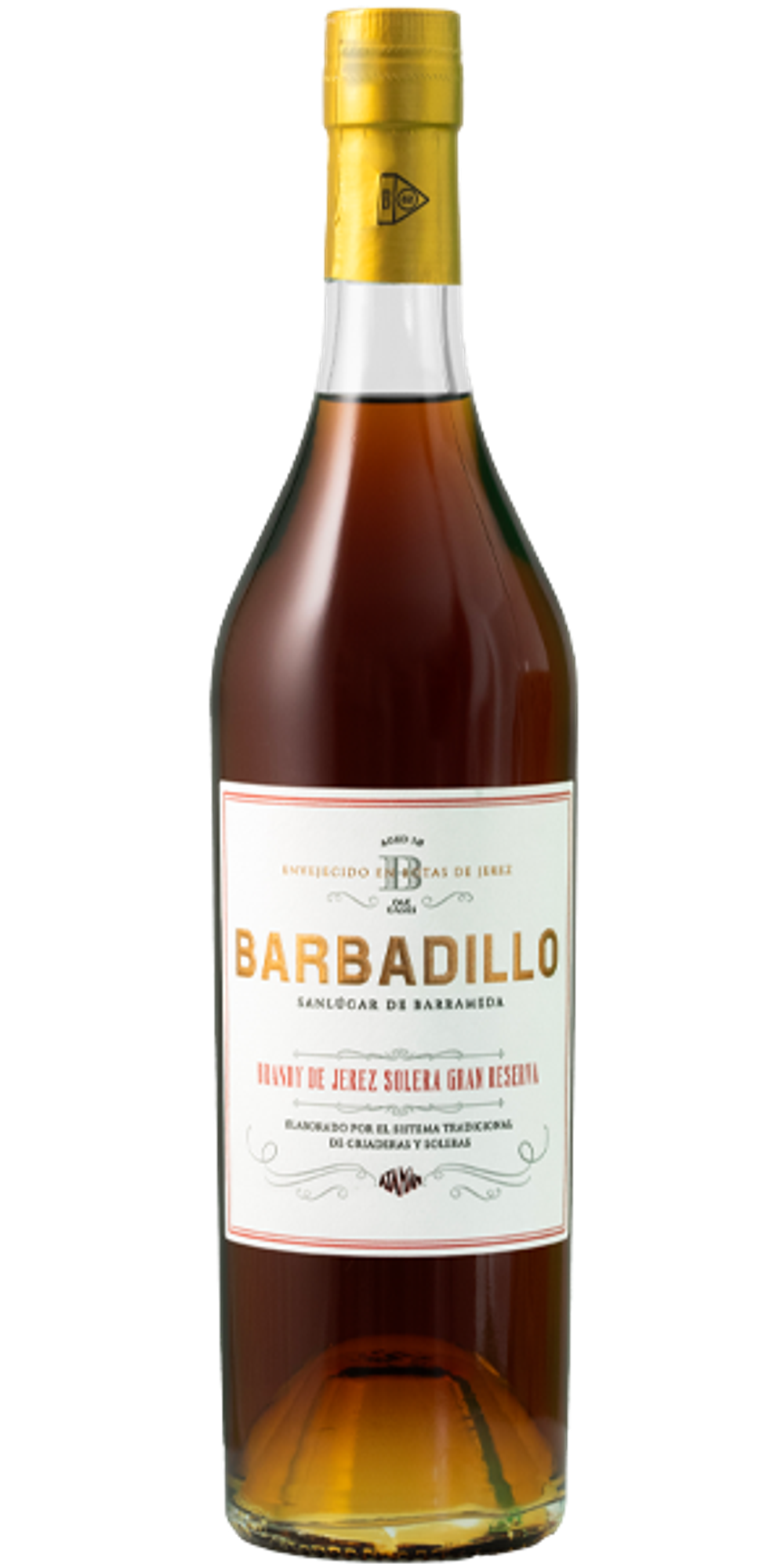 Испанский бренди Barbadillo Solera Gran Reserva в подарочной упаковке