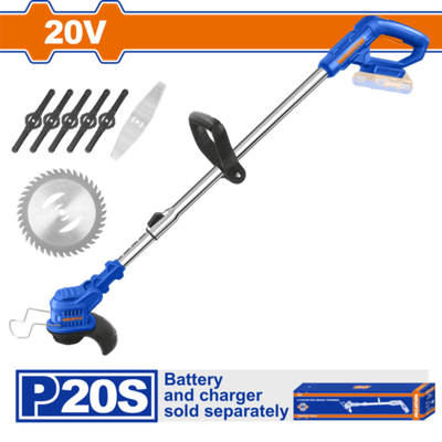 Аккумуляторный триммер 20В P20S (4) WADFOW WGTP510