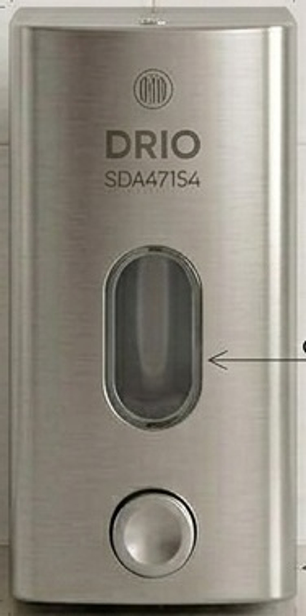 Диспенсер для мыла DRIO Commerical SD55518 нерж.сталь с антипальчиковым покрытием