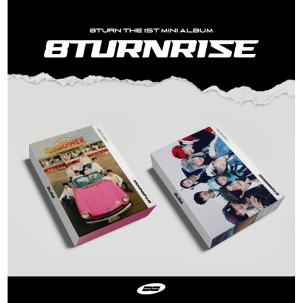 Альбом 8TURN - 8TURNRISE 1st Mini Album 2 Version SET