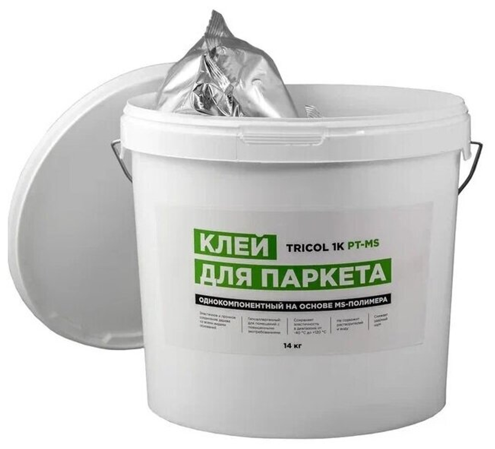 Клей для паркета TRICOL 1K PT-MS 14 кг
