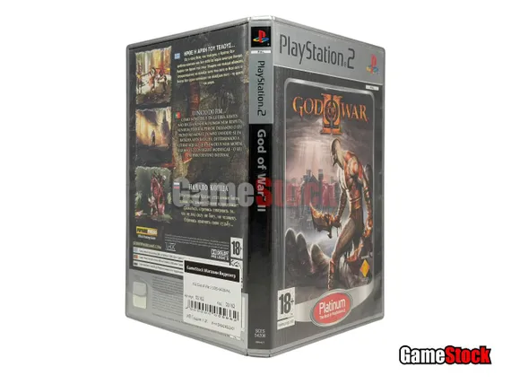 PS2 Platinum God of War 2 (Б/У, Полностью на русском языке, SCES-54206, PAL)