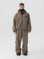 WILD x SNAP JACKET SAND