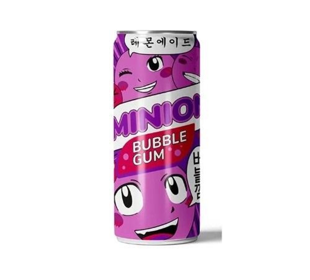 Напиток газ MINION BUBBLE GUM 0,33л