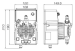 Дозирующий насос ETATRON DLX PH-RX-CL/M 15-4